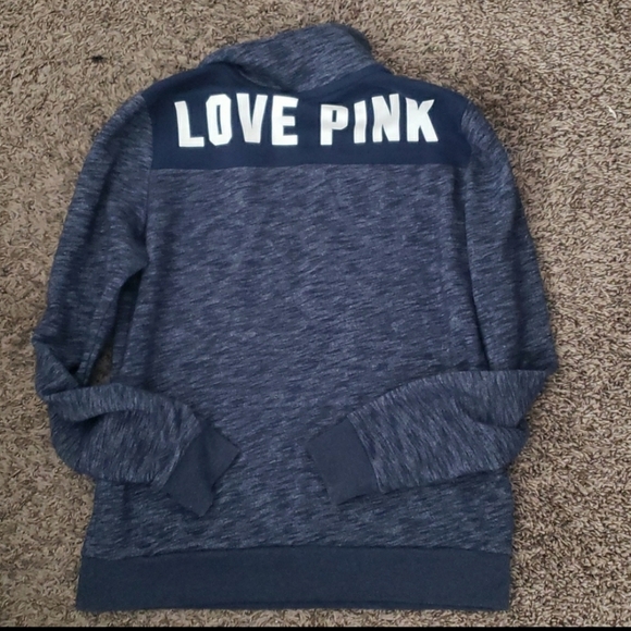 Victoria secret blue pull over sweater - Picture 2 of 4
